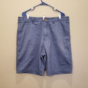 Tommy Bahama Relax Shorts Mens 38 Blue Chino Relaxed Casual Comfort